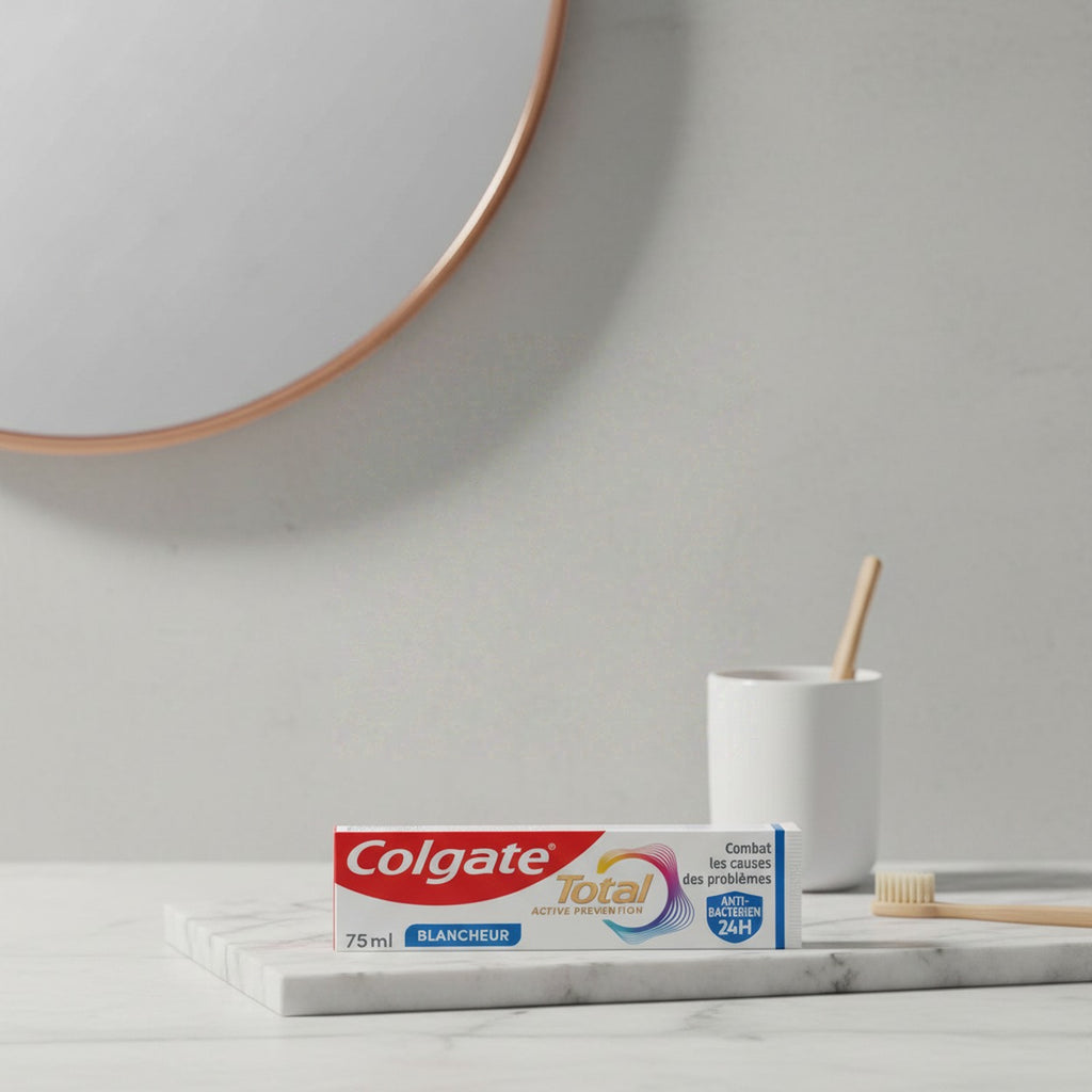 Colgate Total Active Prevention Shine Toothpaste 75 ml - Pack of 2 (2 x 75ml = 2 tubes)