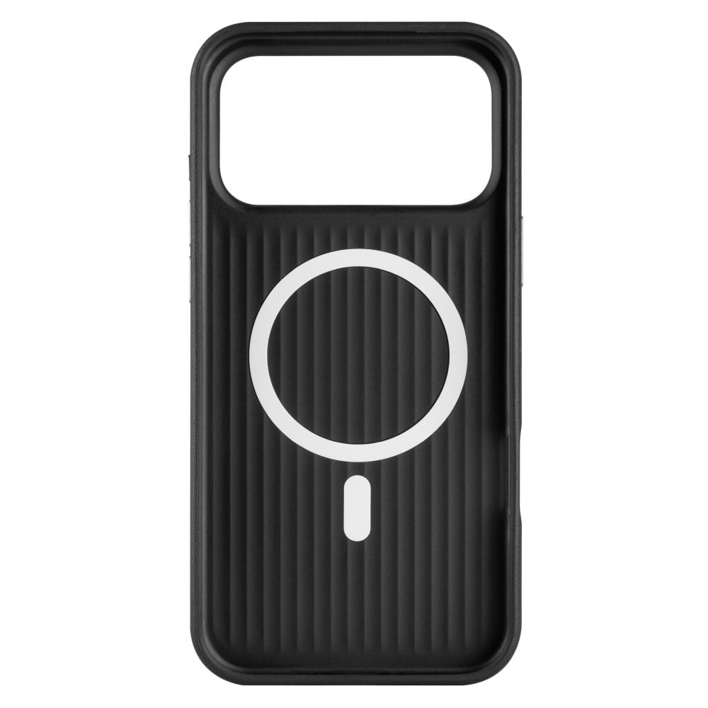 FIXED Coque MagLeather pour Apple iPhone 17 Pro, Noir