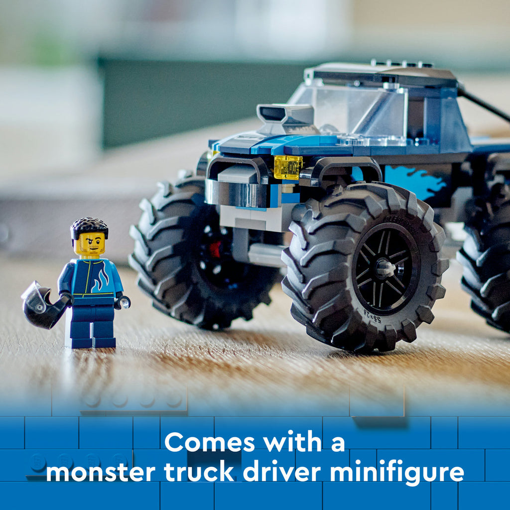 LEGO City 60402 Set de Construction Monster Truck Bleu
