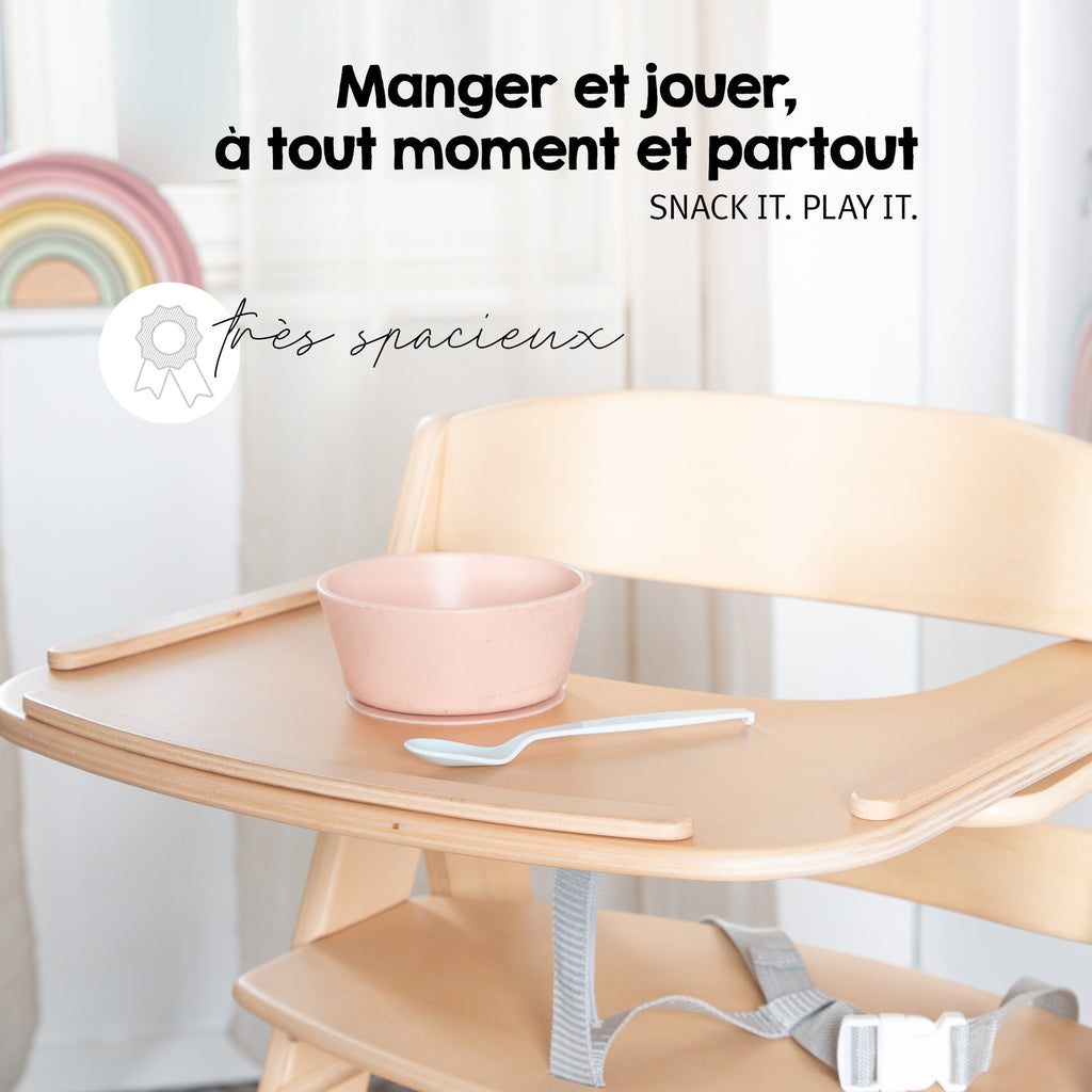 roba Plateau de repas en bois pour chaise haute Sit Up Flex