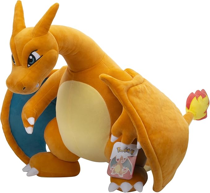 Pokémon Peluche Dracaufeu 60 cm