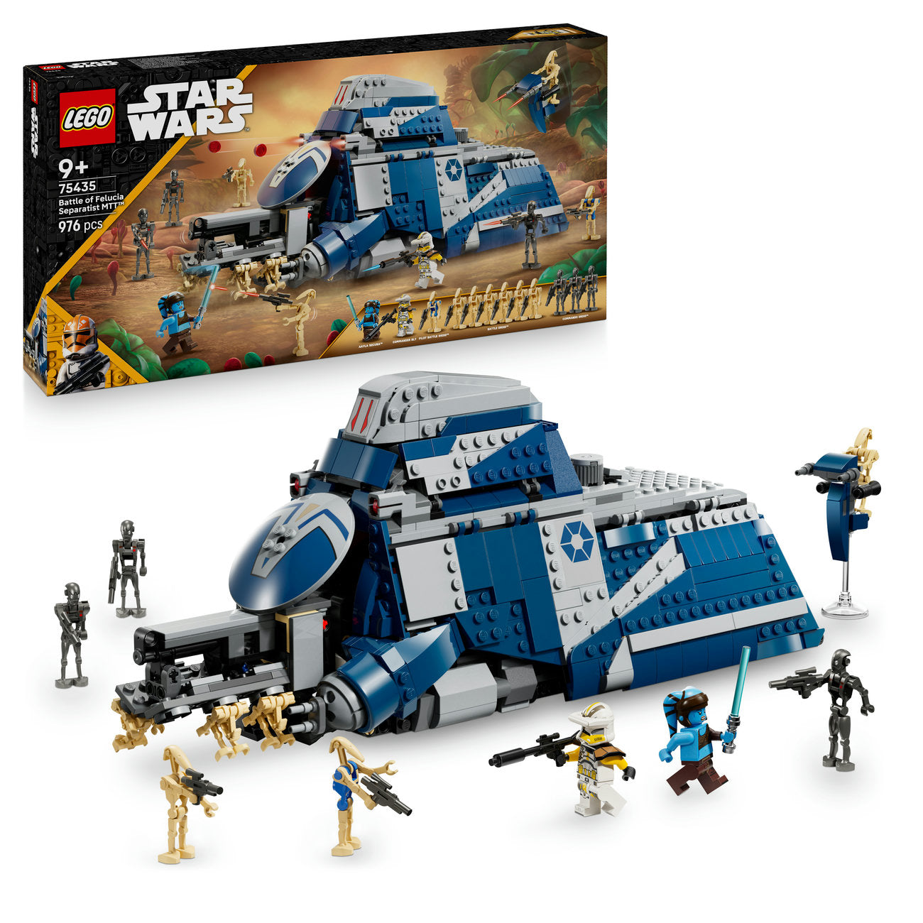 LEGO Star Wars™ 75435 Le MTT™ des séparatistes de la bataille de Felucia