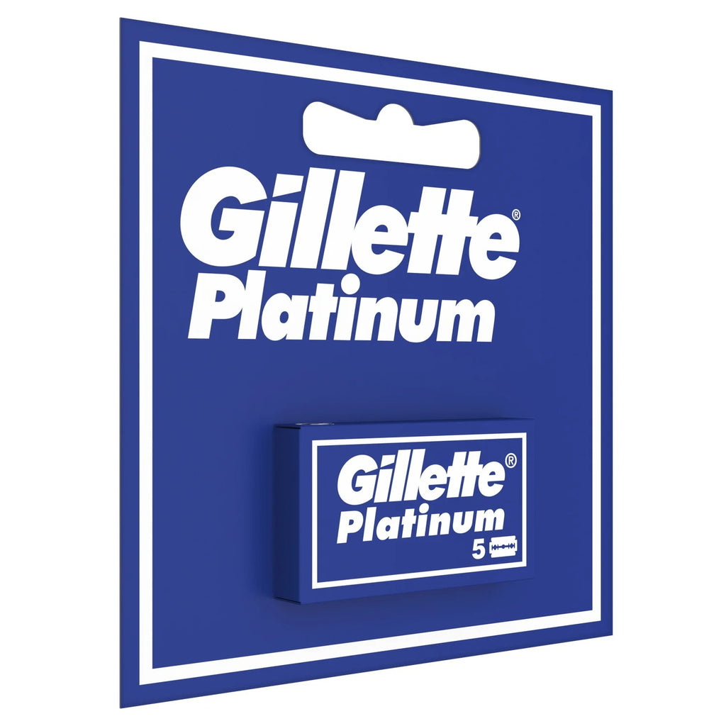 GILLETTE Lames de rasoir - Platinum - Les 5 lames