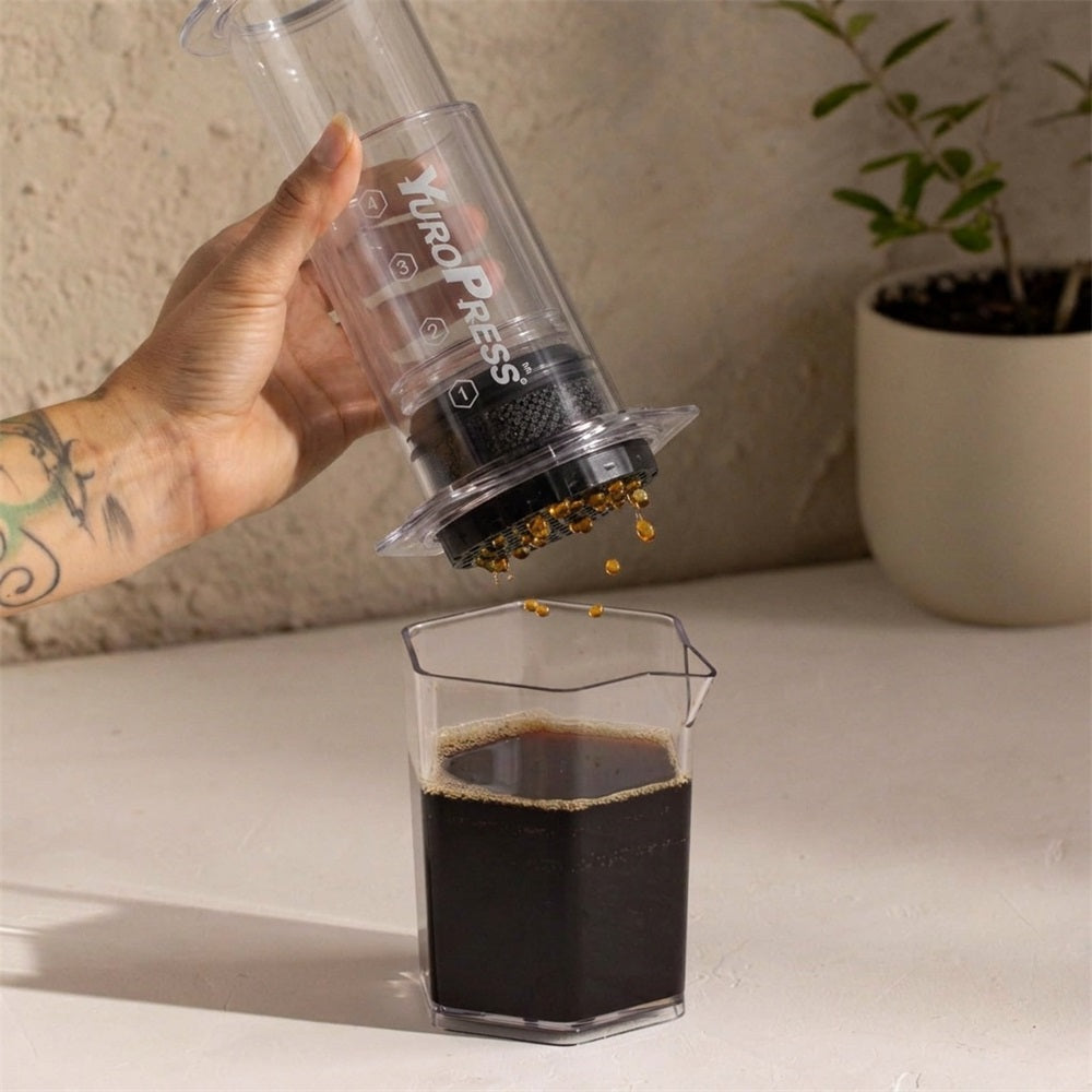 Huacan Cafetière à pression manuelle pour extraction concentrée