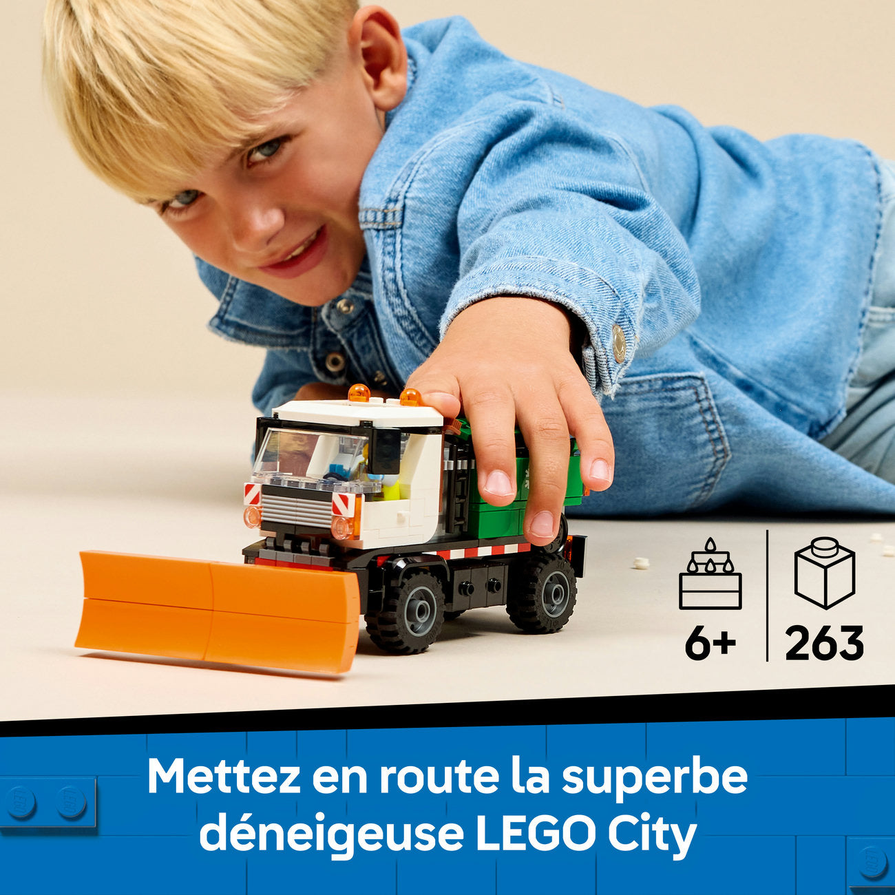 LEGO City 60490 La déneigeuse