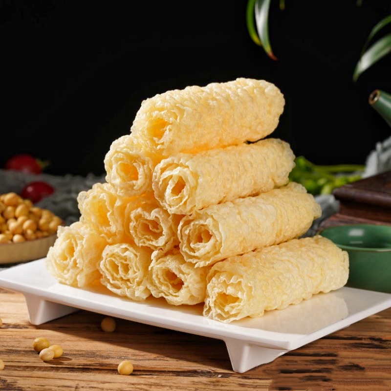 HUASEED Rouleau de tofu frit 120 g