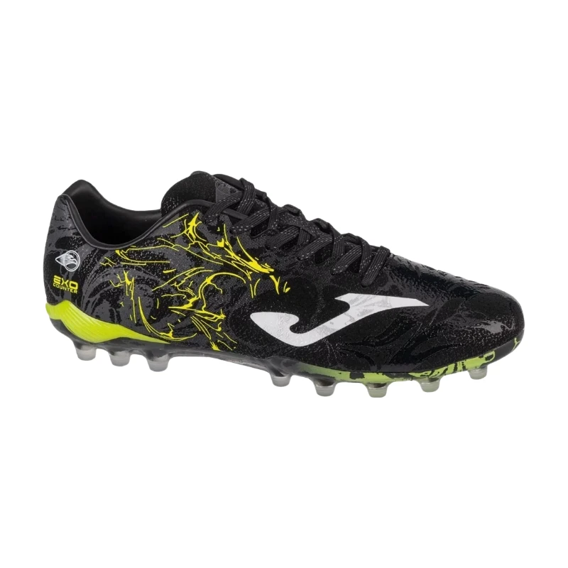 JOMA Chaussures de football Supercopa 24 pour gazon artificiel AG - Noir - 44.5