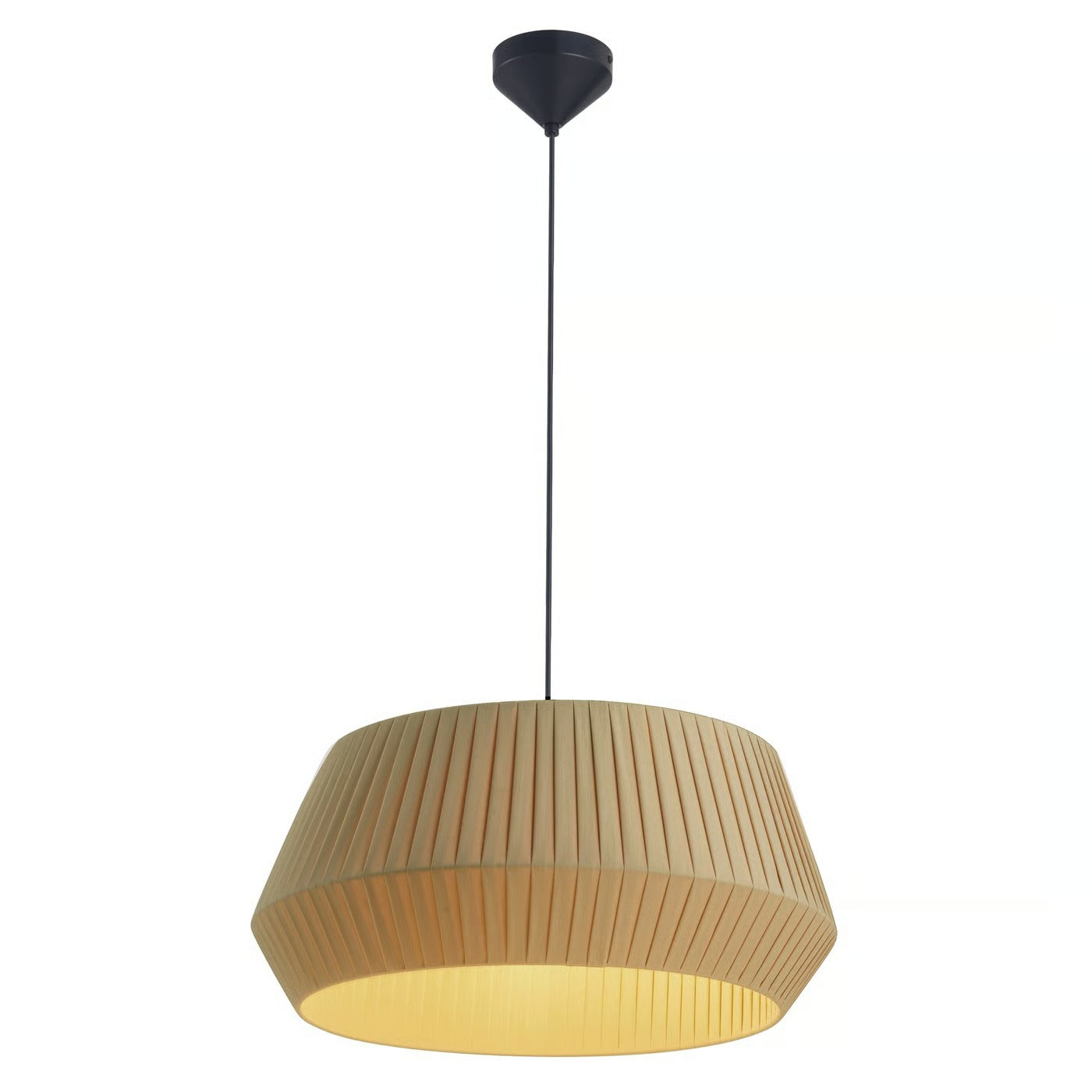 Suspension DICTE 53 textile beige IP20 E27 - Nordlux, Intérieur