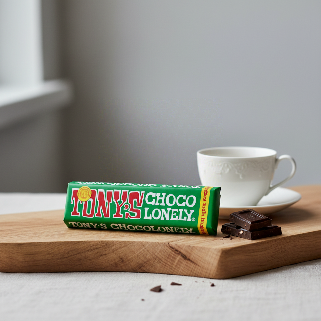 TONY'S CHOCOLONELY Chocolat au lait aux noisettes - 47 g