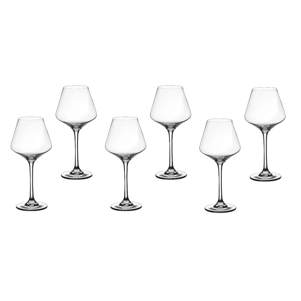 BJÖRN LAGOM Lot de 6 verres à pied - 47 cl