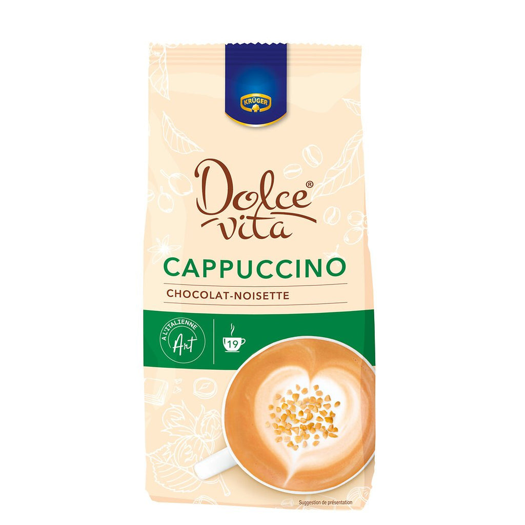 DOLCE VITA Cappuccino chocolat-noisette - 380 g