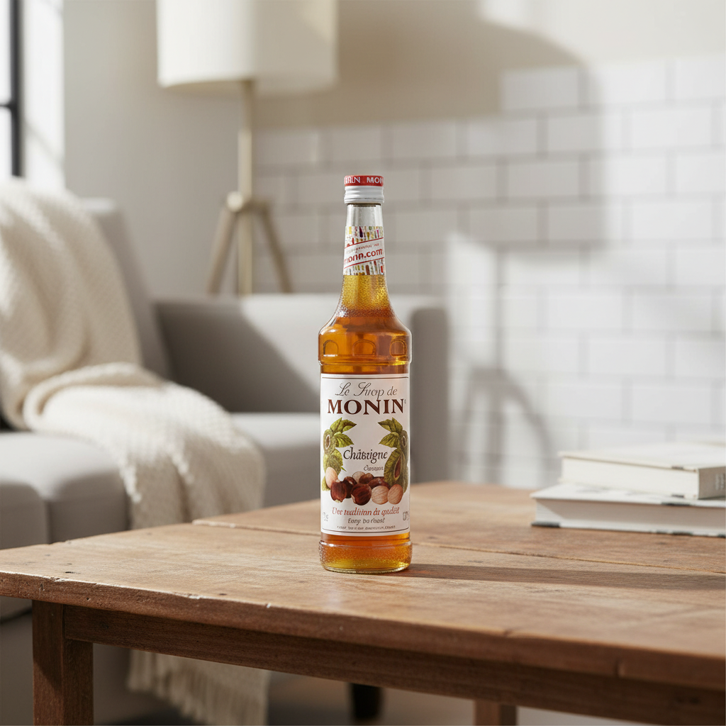 MONIN Sirop saveur châtaigne - 700 ml