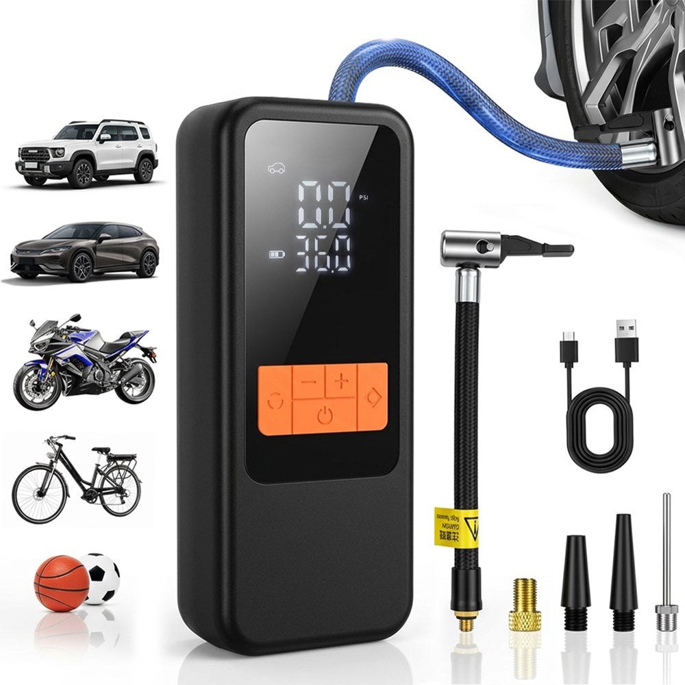 Pompe à air portable Porbi Q16, Noir