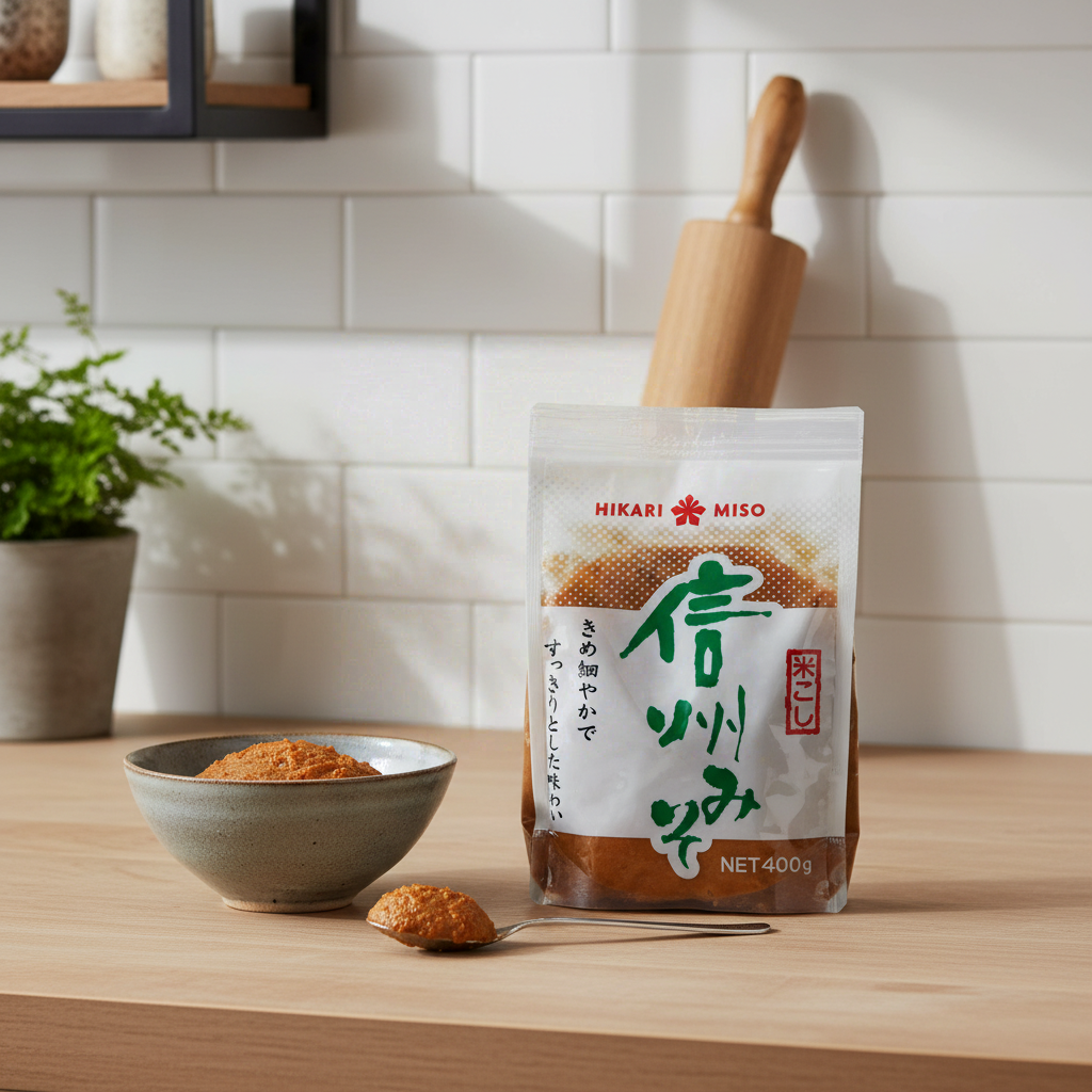 Hikari Miso Pâte de soja Miso Shinshu 400 g