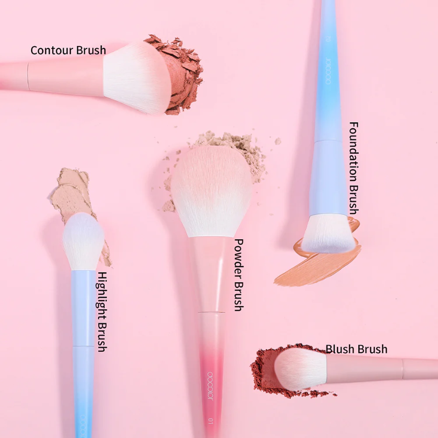 docolor Coffret de 16 pinceaux de maquillage et accessoires - Dreamy 3.0