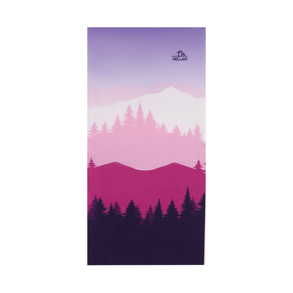 PELLIOT Foulard de tête d'extérieur Violet prune Unisexe Camping Voyage Imperméable Durable