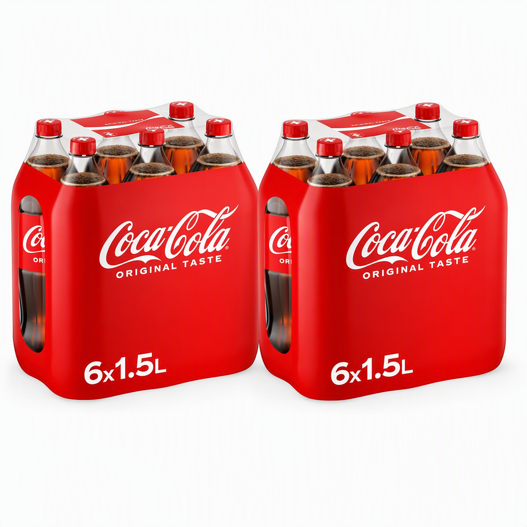 Coca-Cola Saveur Originale Pack Standard 6 x 1,5 L