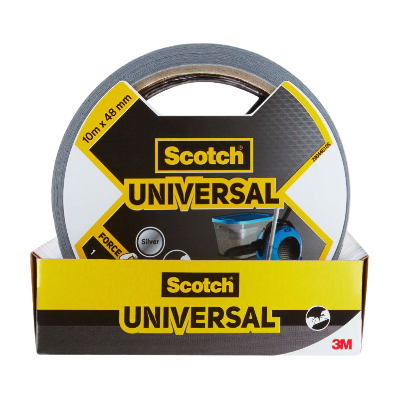 Scotch® Toile de Réparation UNIVERSAL Gris 10m x 48mm