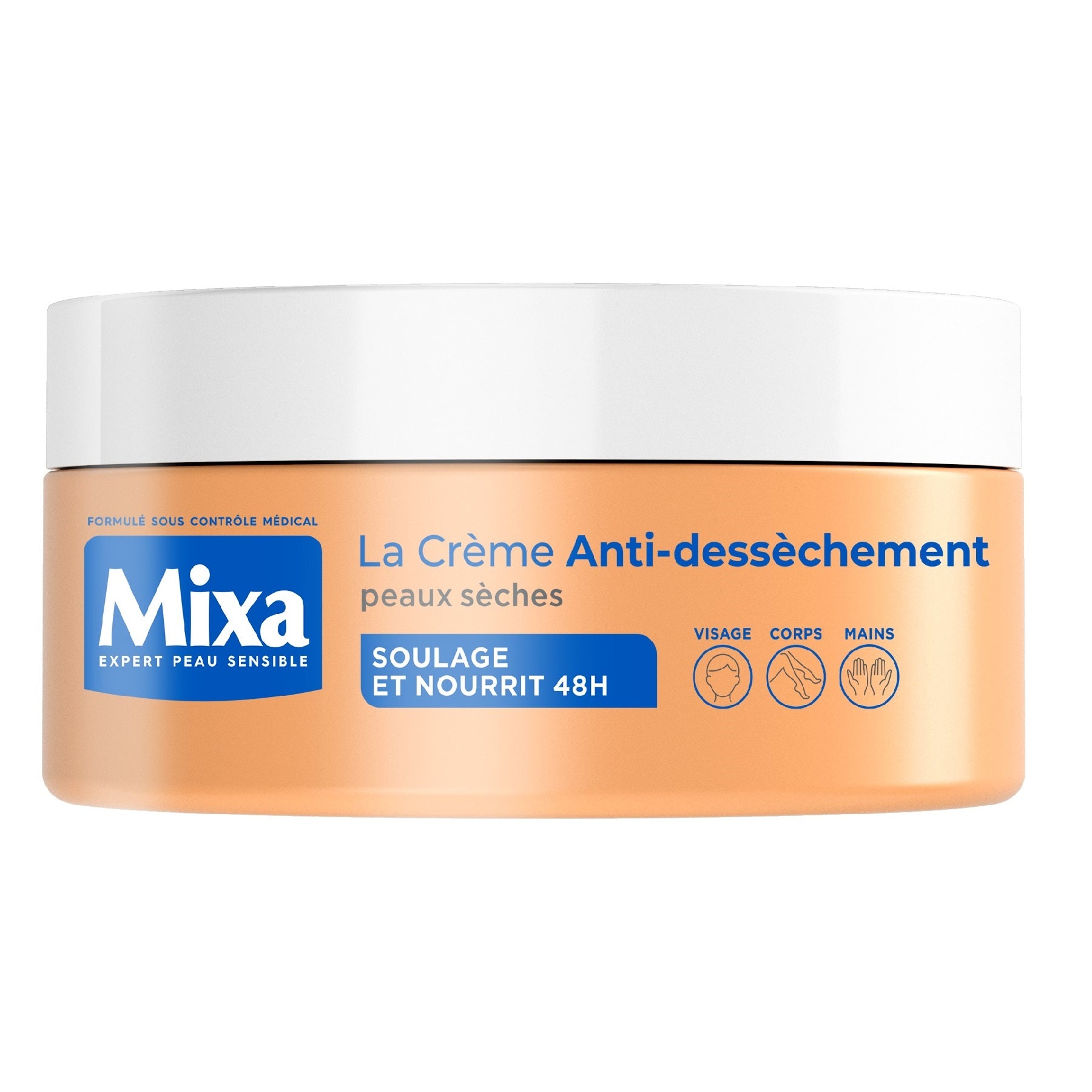 MIXA Crème des Peaux Sèches et Sensibles 150ml