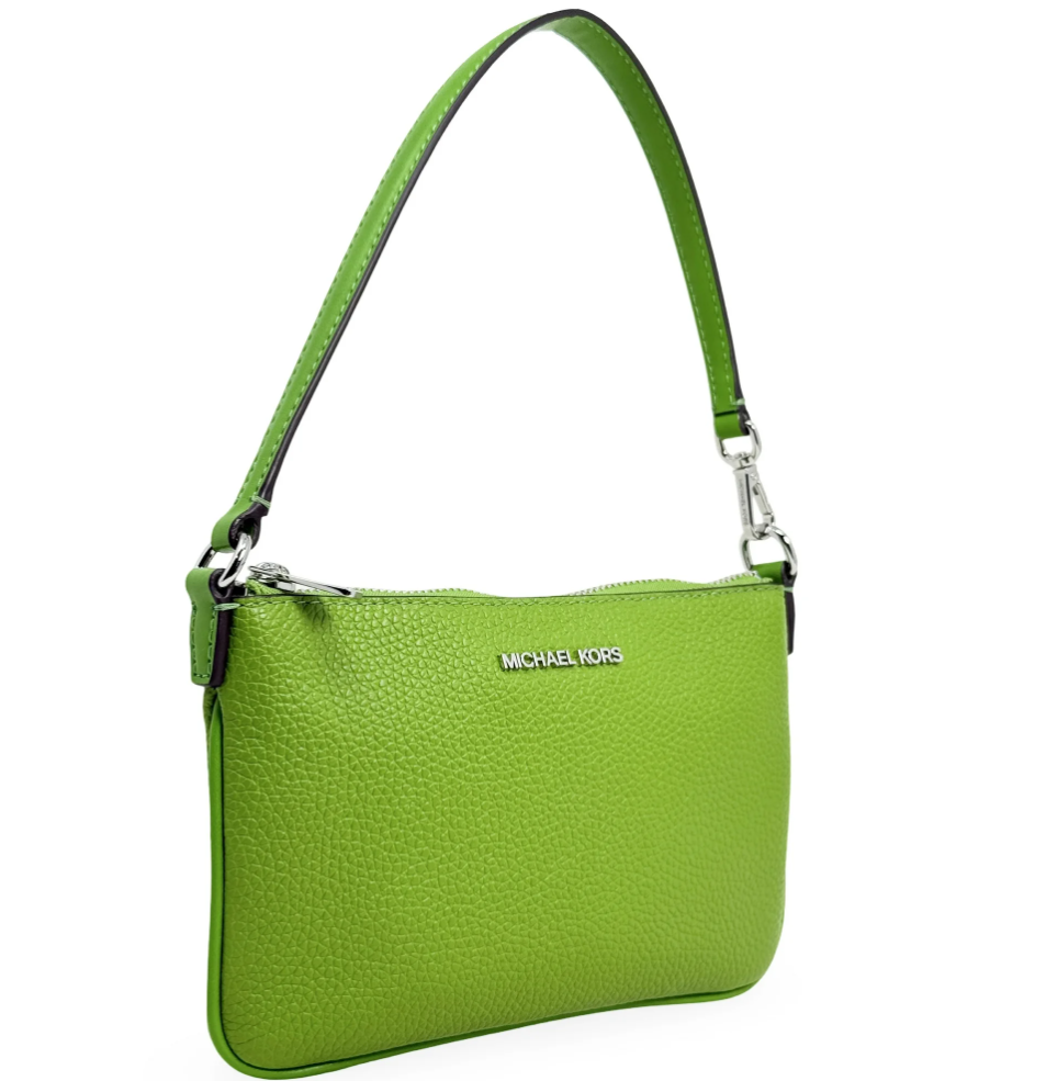Michael Kors Jet Set Pochette à dragonne verte