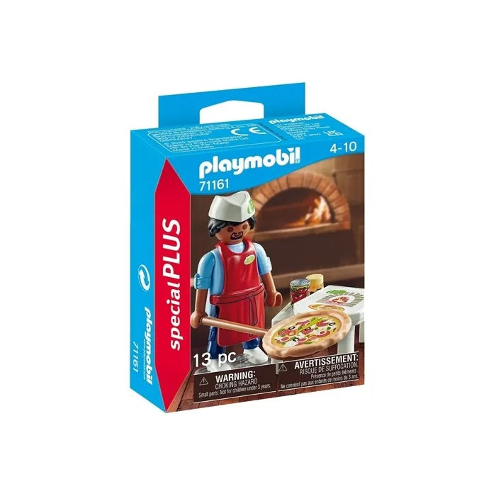 PLAYMOBIL Special Plus Set Chef de Pizza (MPN : 71161)