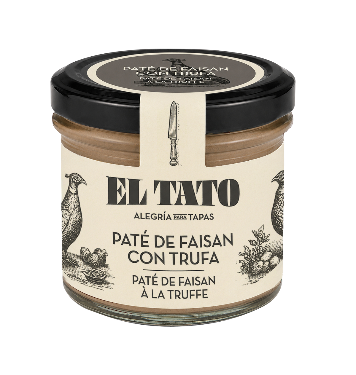 EL TATO Pâté de faisan à la truffe d'été 110g