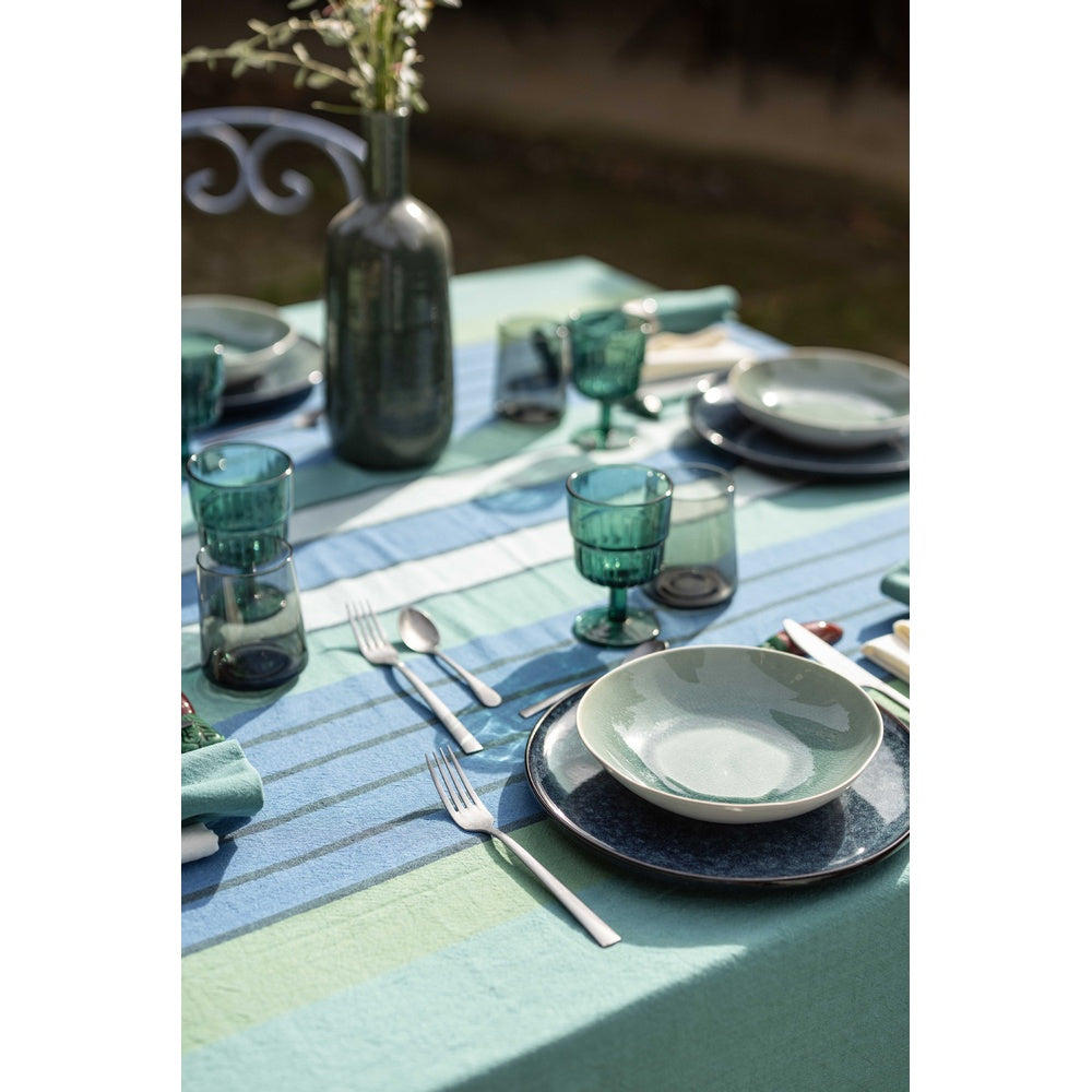 Winkler Nappe recyclée Yuna Paon 170 x 250 cm
