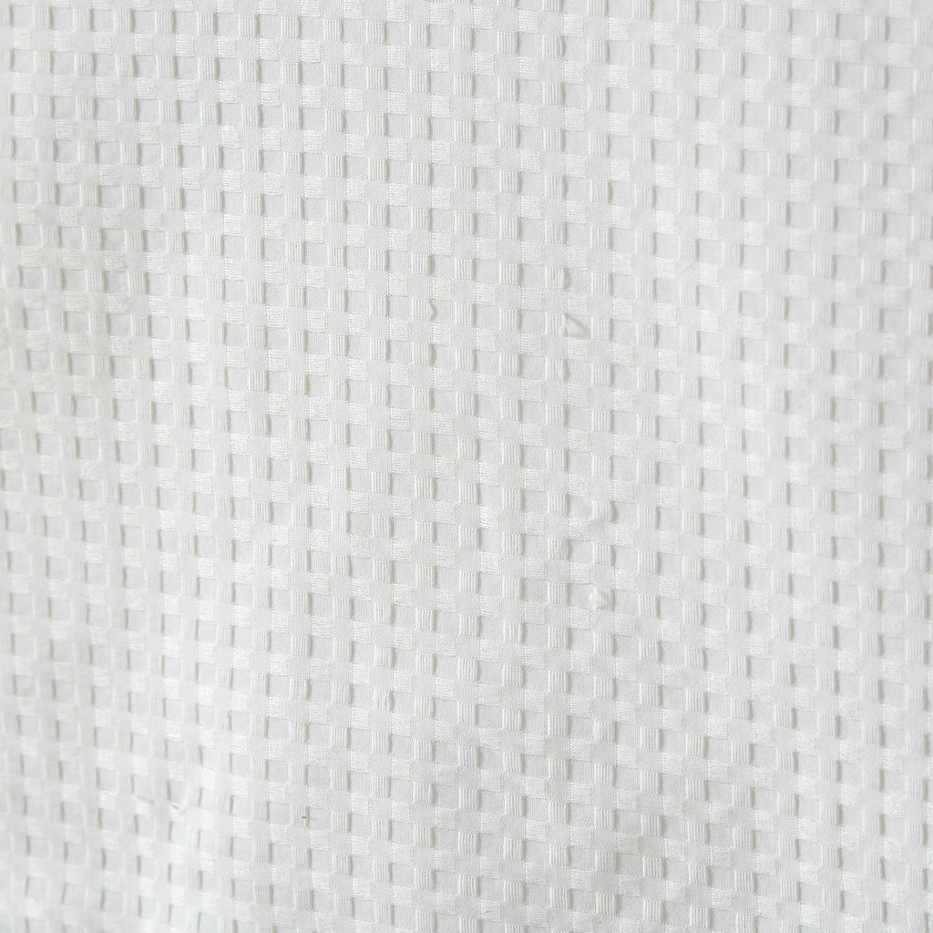 MEEALLHOME Jupe de lit en tissu gaufré blanc - 140 x 200 + 50 cm