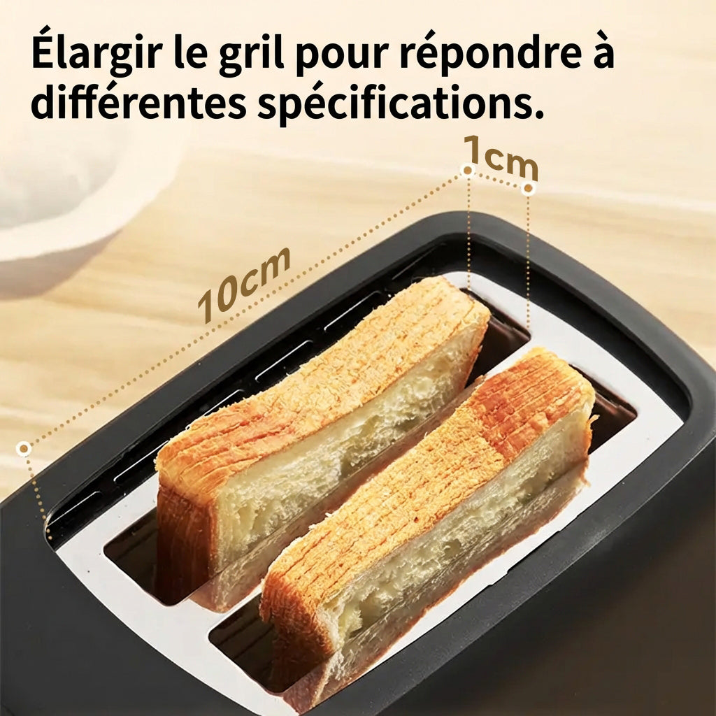 Ochama Grille-pain multifonction 650 W avec 6 niveaux de brunissage
