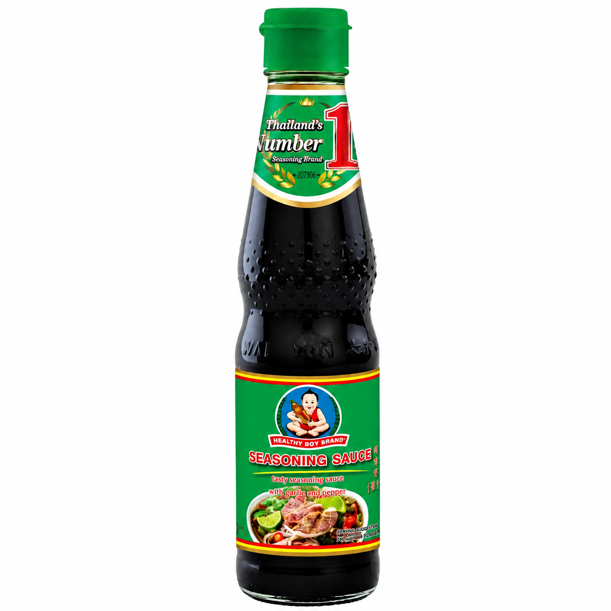 Healthy Boy Sauce pour assaisonnement, bouchon vert - 300 g