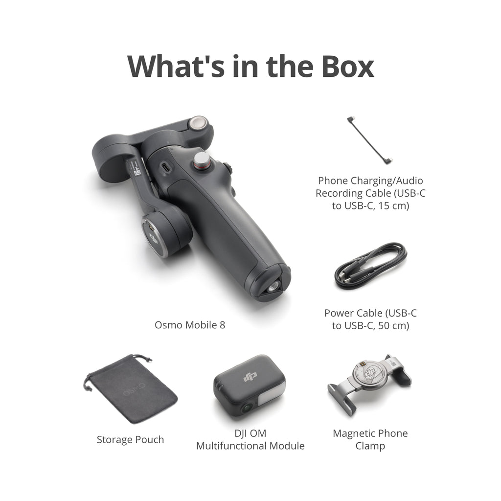 DJI Osmo Mobile 8 Stabilisateur smartphone