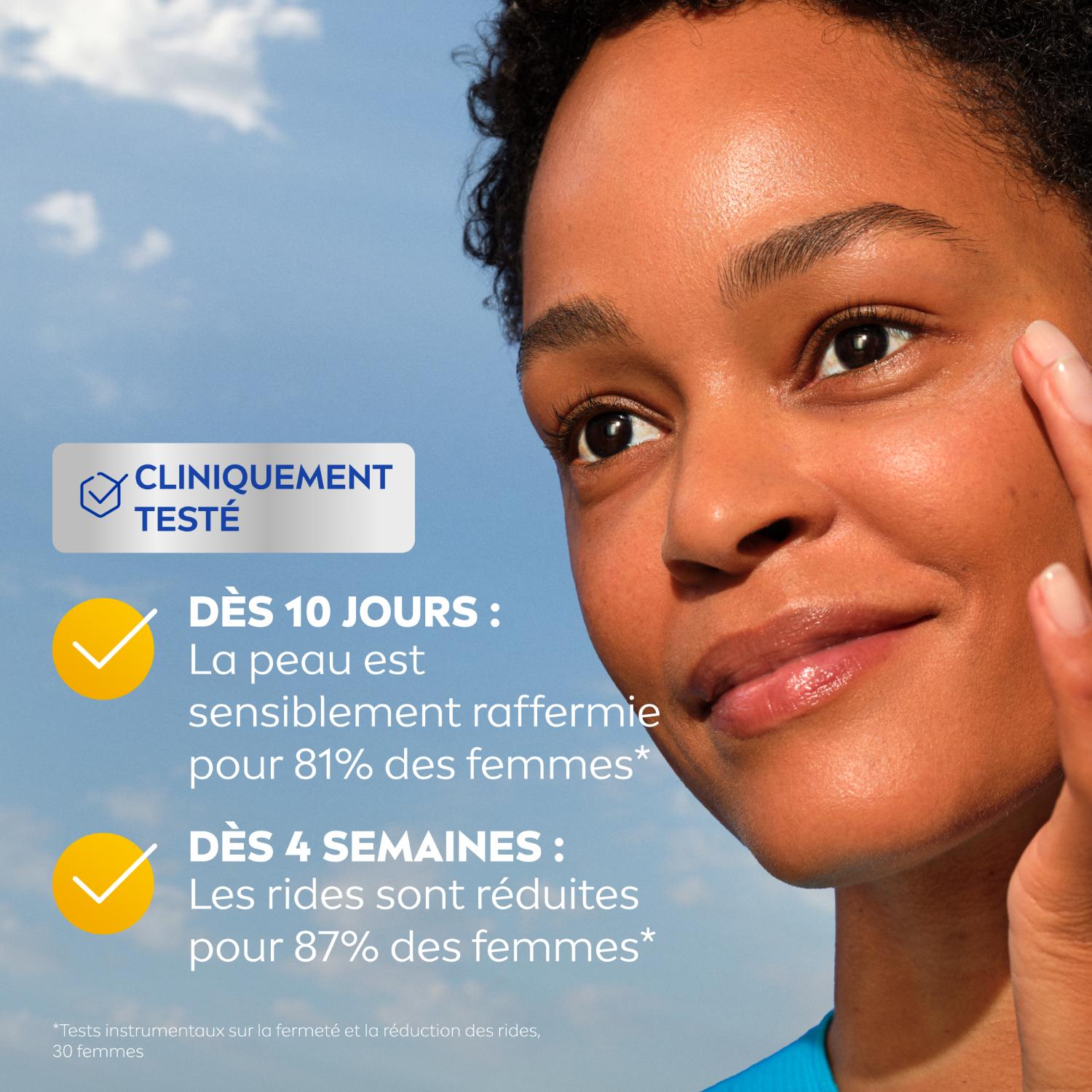 NIVEA Q10 Crème Anti-Rides Sensitive Soin Jour visage FPS 15 50 ml