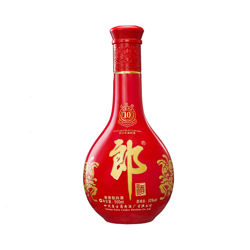 Langjiu Honghua Lang Baijiu 53° 500 ml