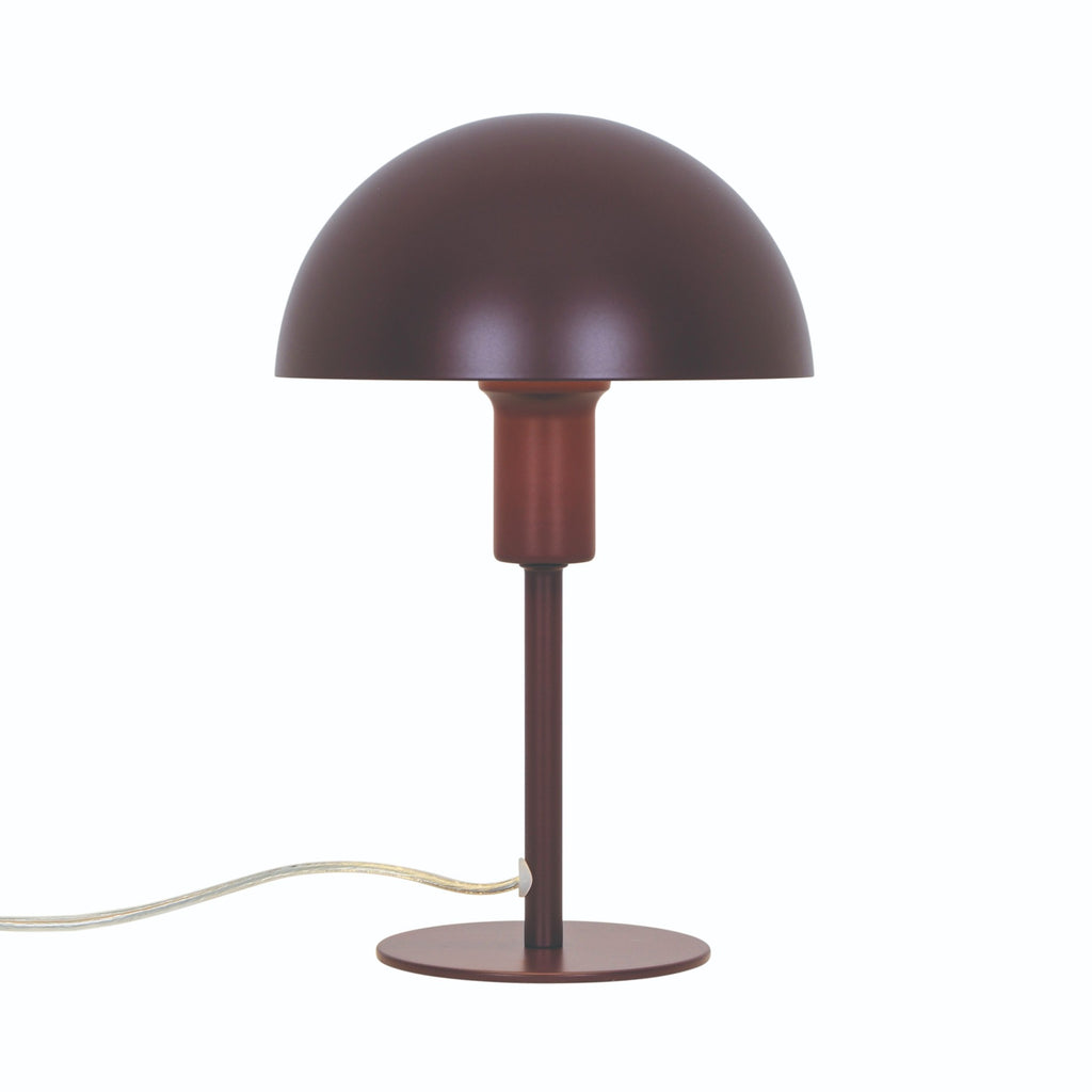 Lampe à poser ELLEN Mini métal bordeaux IP20 E14 - Nordlux, Intérieur