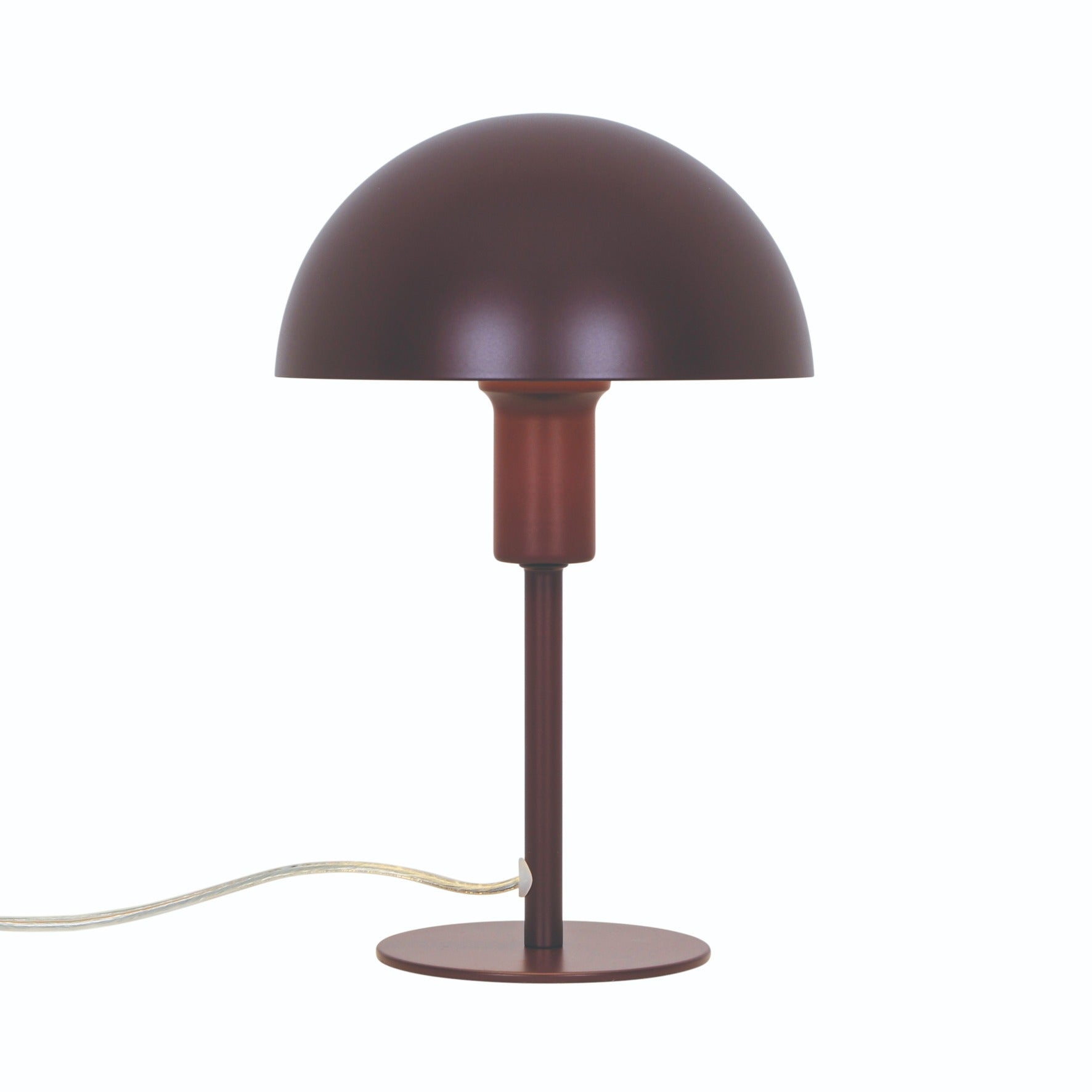 Lampe à poser ELLEN Mini métal bordeaux IP20 E14 - Nordlux, Intérieur