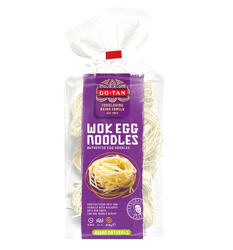 Go-Tan Nouilles aux œufs pour wok - 250 g