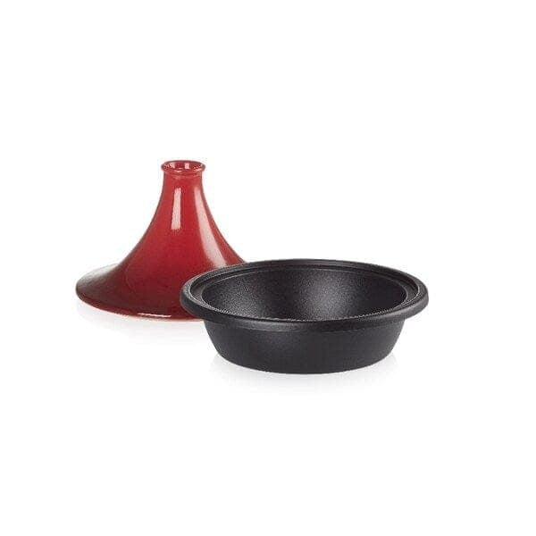 Le Creuset Tajine en fonte émaillée rouge cerise - Diamètre 31 cm