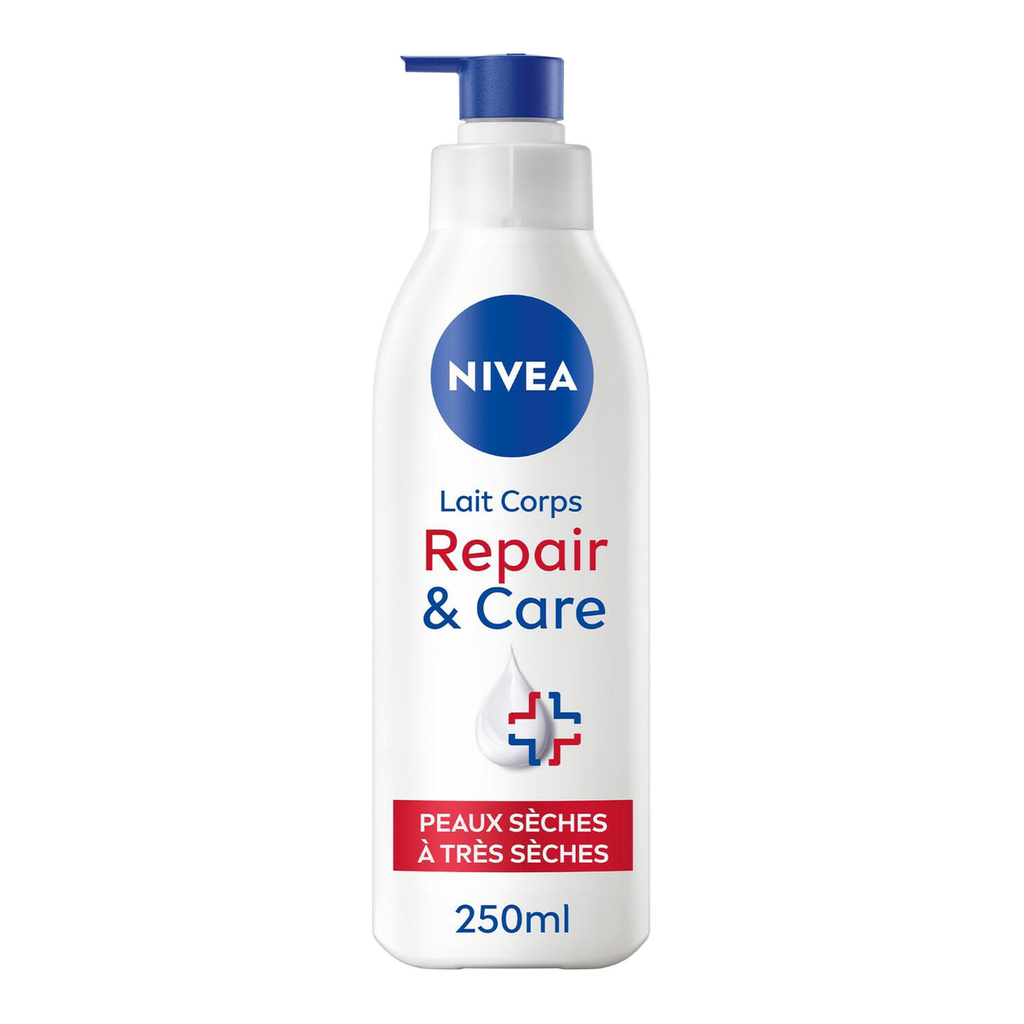 NIVEA Lait Corps Repair & Care Peaux Extra Sèches 250 ml