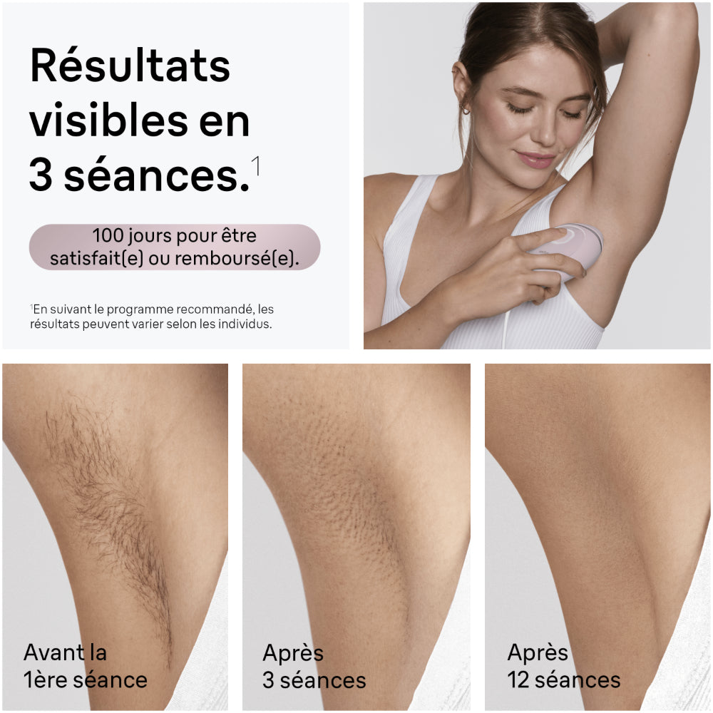 Braun Silk-expert Mini PL1100 - Épilateur à Lumière Pulsée (IPL) Compact - Réduction Durable des Poils - Visage et Corps