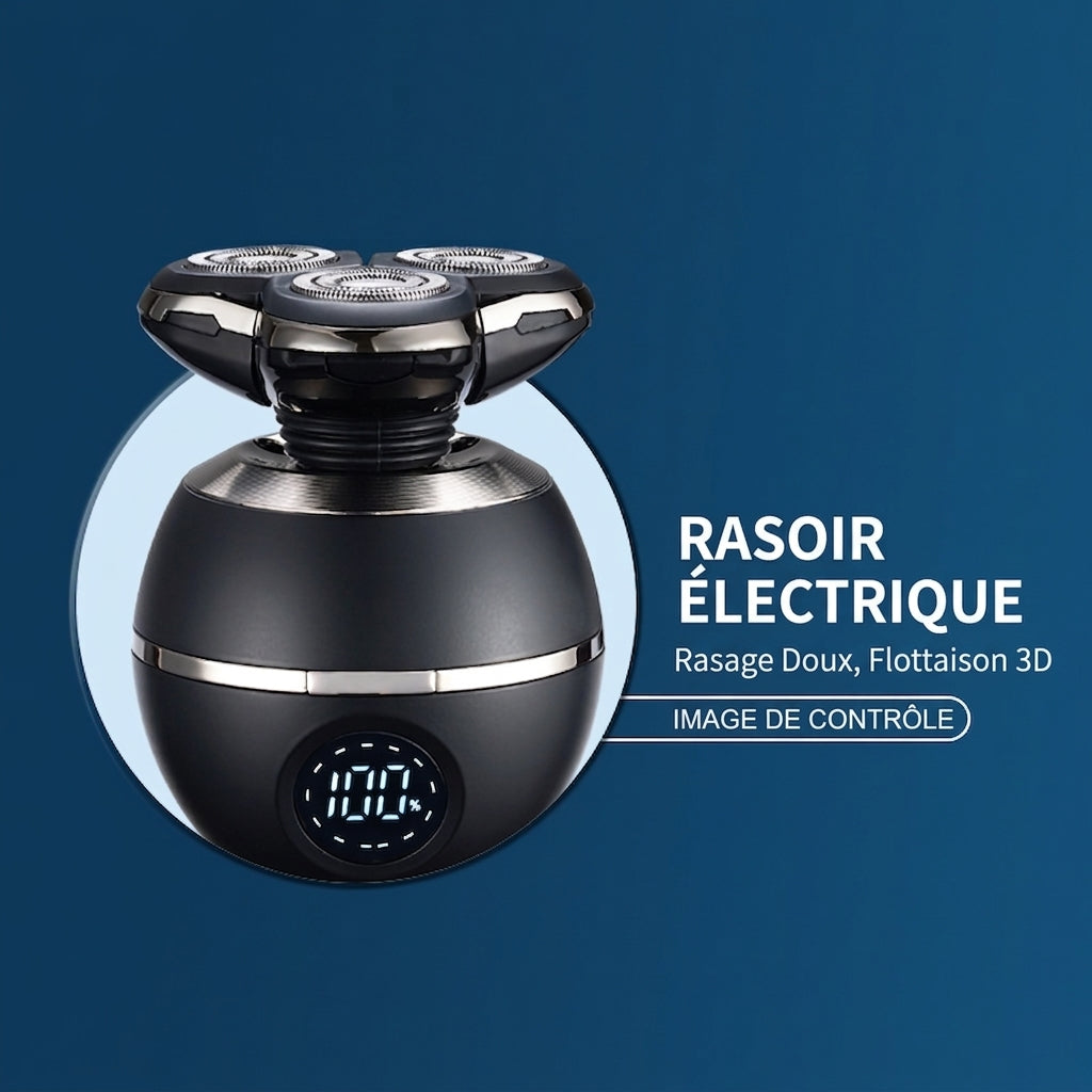 Sparoma RQ8870 Outil d'épilation au fil Matériaux principaux : plastique, composants électroniques, acier inoxydable Noir