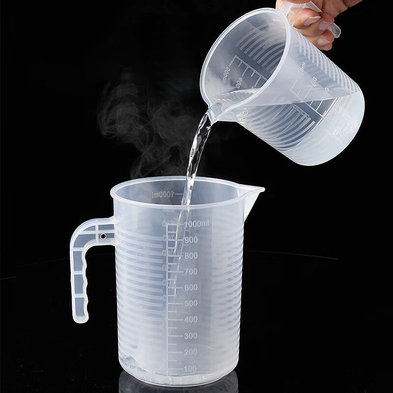BJ Set de Tasses à Mesurer en Plastique, 3 Pièces, 500ml + 1000ml + 2000ml