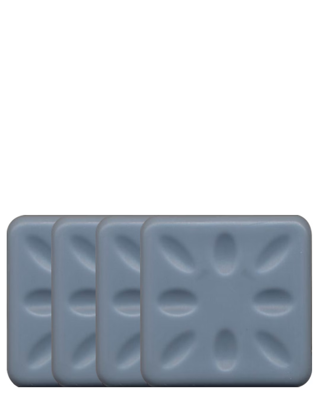 Scotch® Patin glisseur alvéolé adhésif Gris 50 x 50mm