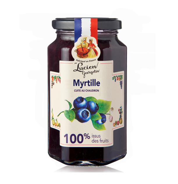 Lucien Georgelin 100 % Myrtilles sauvages 300 g