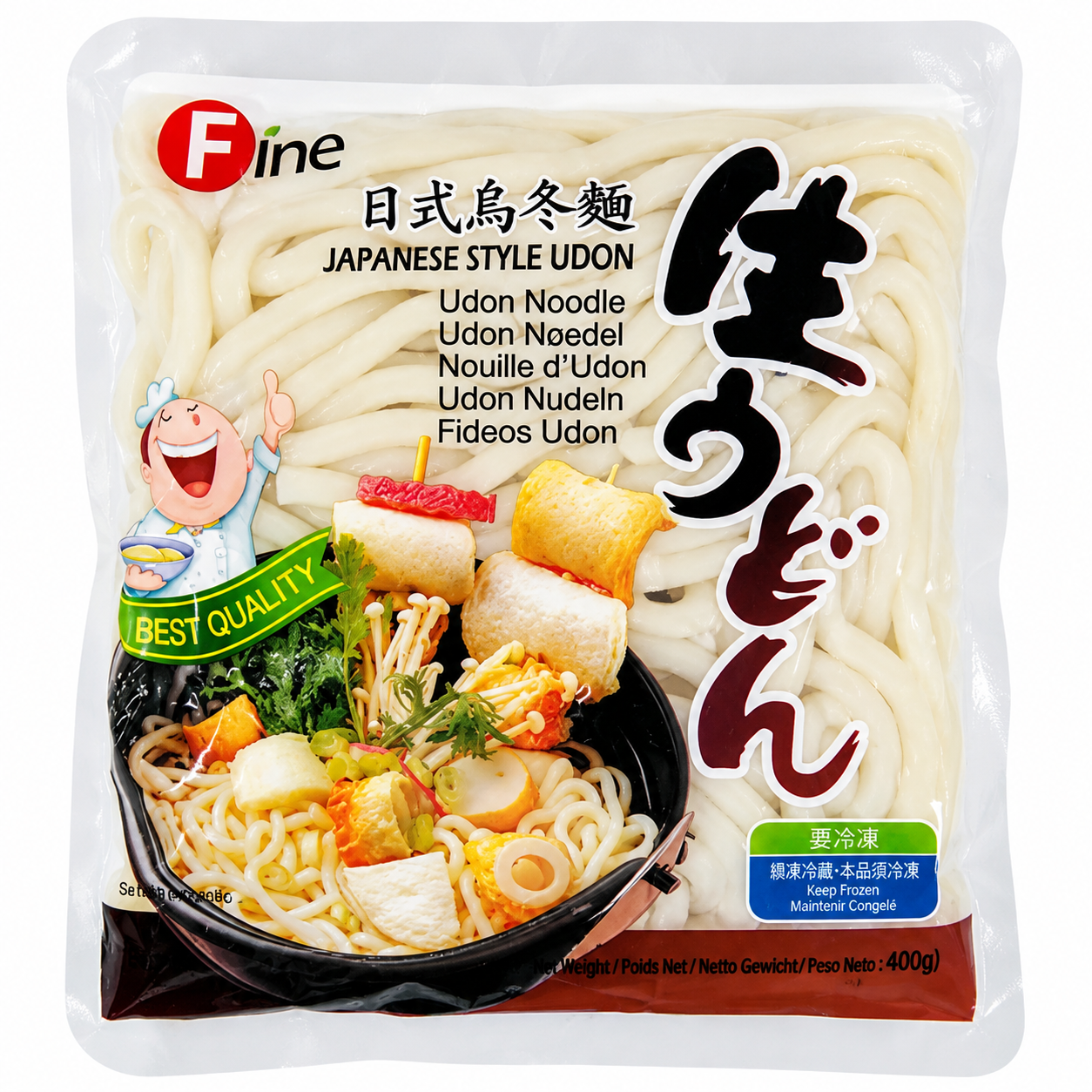 FINE Nouilles udon 200g