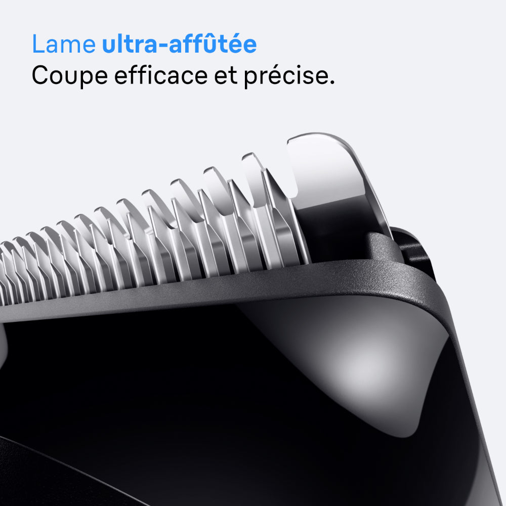BRAUN MG Styler MGK3540 Tondeuse de finition polyvalente 5-en-1 avec lames auto-affûtantes