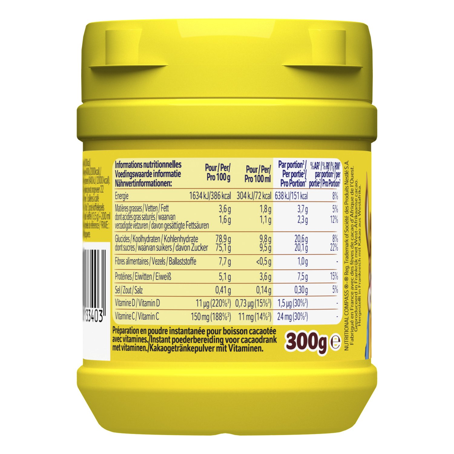 Nesquik Original Chocolat en poudre - 300 g