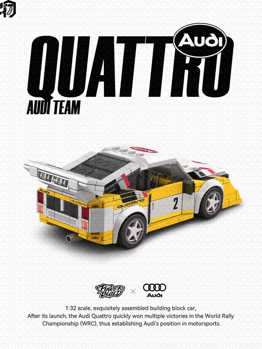 POWER BUILD Équipe Audi WRC officielle