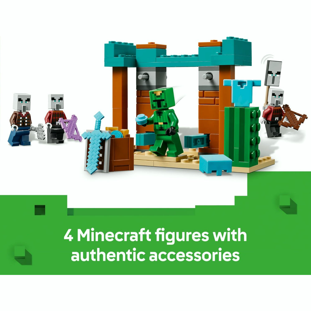 LEGO 21267 Minecraft La patrouille d’Illageois du désert