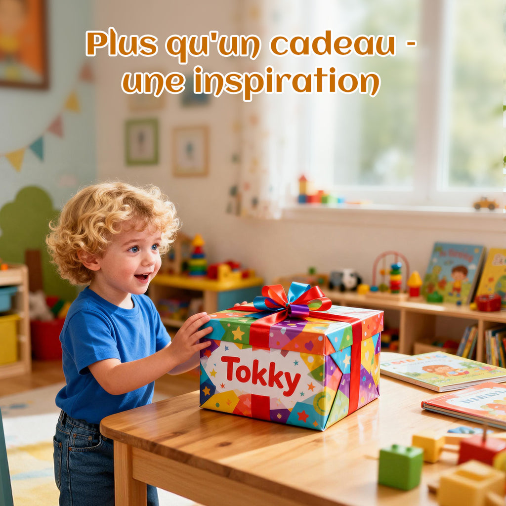 Tokky 36 Pièces Tuiles Magnétiques Mini Jouets de Construction Éveil Éducatif d'Entrée de Gamme Structure à Forte Aspiration Magnétique Matériau ABS Sûr Emballage Boîte de Couleur CQ10
