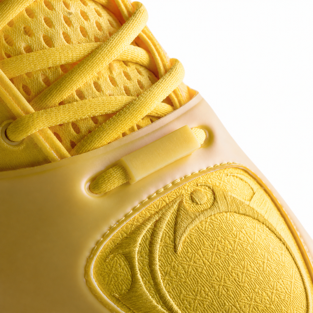 EU43 LI-NING Way of Wade 12 Chaussures de basket professionnel pour homme intérieur et extérieur - Jaune éclatant